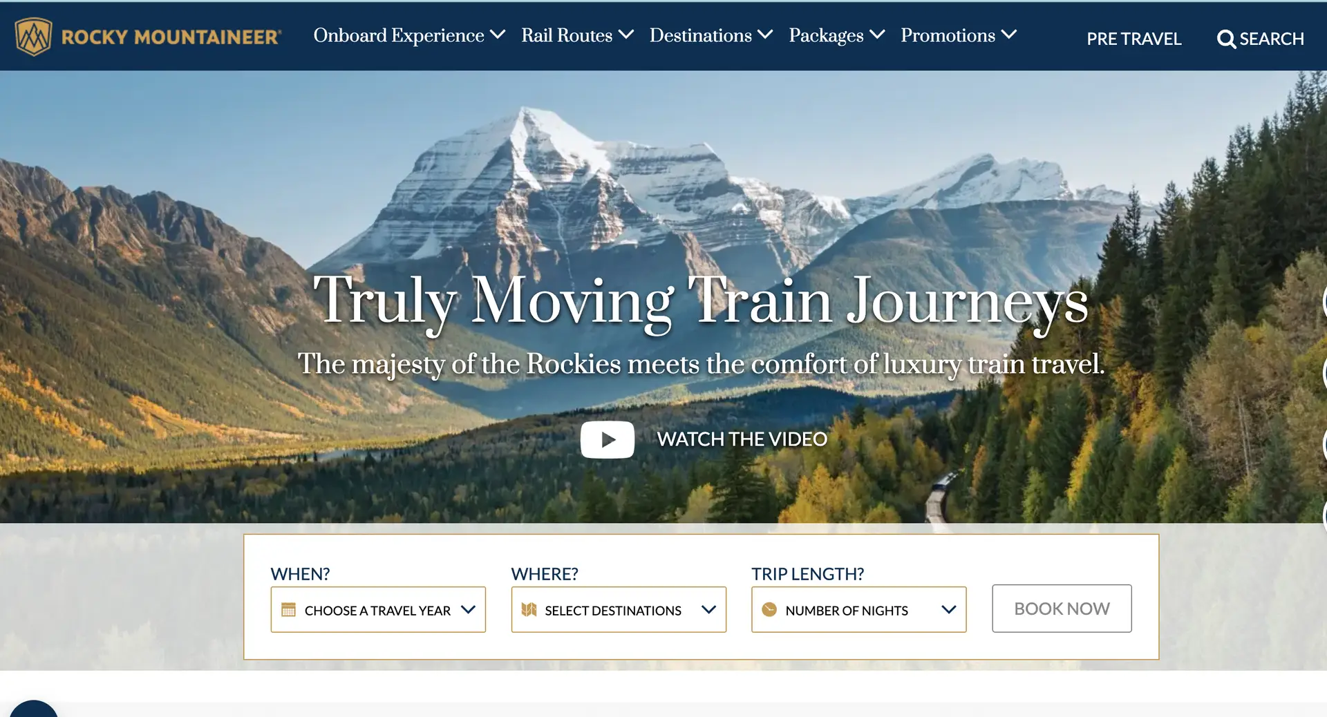 Rocky Mountaineer (Canada & U.S.)